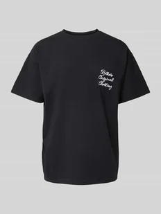 T-shirt z wyhaftowanym logo model ‘PRIMAVERA’ - Koszulki męskie - miniaturka - grafika 1