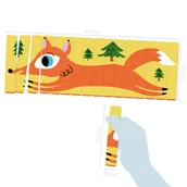 Zabawki kreatywne - Puzzle w paski Zwierzęta z lasu - miniaturka - grafika 1