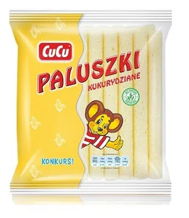 CuCu Paluszki kukurydziane bezglutenowe 50 g - Chipsy - miniaturka - grafika 1