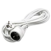 Przedłużacze i rozgałęźniki - Przedłużacz 1gn z/u 10m biały DPM - miniaturka - grafika 1