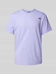 T-shirt z nadrukiem z logo - Koszulki męskie - miniaturka - grafika 1