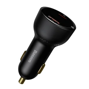 Baseus Baseus Superme szybka ładowarka samochodowa USB / USB Typ C 100W PPS Quick Charge Power Delivery czarny (CCZX-01) hurtel-71974-0 - Ładowarki samochodowe - miniaturka - grafika 17