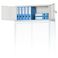 Szafy biurowe - JAN NOWAK model EWA biurowa nadstawka do szafy - miniaturka - grafika 1