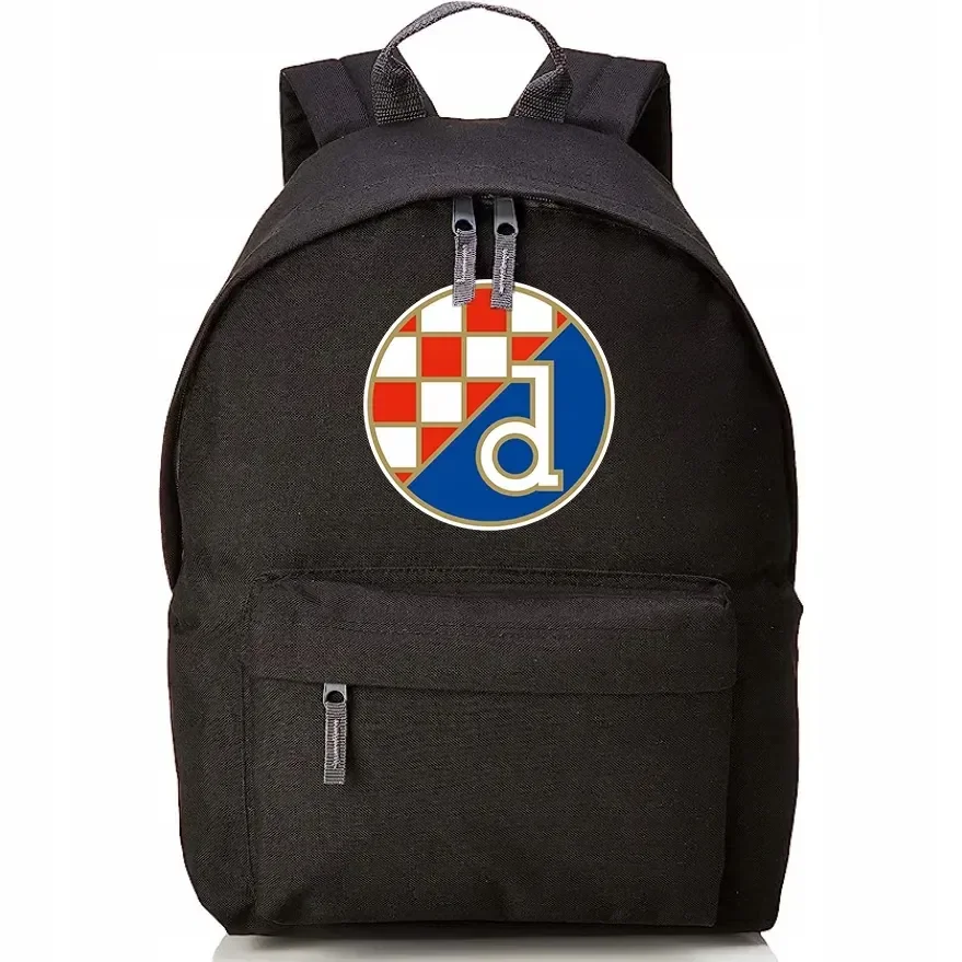 PLECAK DO SZKOŁY CZARNY Treningowy Sportowy DINAMO ZAGREB Piłka Nożna Wzory
