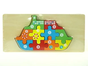 Puzzle drewniane Statek - puzzle - Puzzle - miniaturka - grafika 1