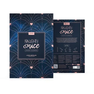 LoveBoxxx Naughty & Nice 2025 kalendarz adwentowy - Ozdoby bożonarodzeniowe - miniaturka - grafika 1