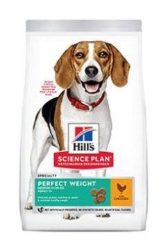 Hills Science Plan Adult 1+ Perfect Weight Medium Chicken 12 kg