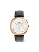 Zegarki męskie - Daniel Wellington Zegarek Classic Multi-Eye Sheffield DW00100870 Czarny - miniaturka - grafika 1
