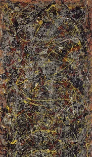 Naprasowanka Jackson Pollock malarstwo sztuka 4 - Pasmanteria - miniaturka - grafika 1