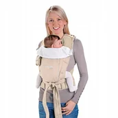 Nosidełka dla dzieci - Nosidełko ergonomiczne Bondolino piaskowe - miniaturka - grafika 1