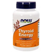 Suplementy naturalne - Now Foods Thyroid Energy - Wsparcie Tarczycy (90 kaps.) - miniaturka - grafika 1