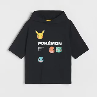 Koszulki dla chłopców - Reserved - T-shirt Pokémon - Czarny - grafika 1