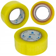 Taśmy klejące - Taśma pakowa super mocna przezroczysta szeroka 52mm 180metrów długa mocny klej - miniaturka - grafika 1