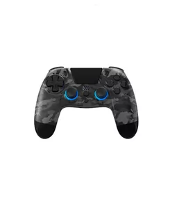 Kontroler bezprzewodowy GIOTECK VX4+ Wireless RGB Controller Dark Camo do PS4 i PC - Kontrolery gier na PC - miniaturka - grafika 1