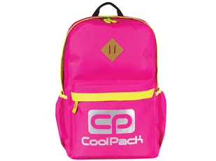 Patio Plecak młodzieżowy CoolPack Neon różowy N001 - Plecaki szkolne i tornistry - miniaturka - grafika 1