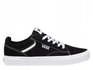 Buty sportowe męskie - Buty męskie trampki old skool czarne Vans Seldan VN0A4TZE187 44 - miniaturka - grafika 1