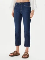 Spodnie damskie - Please Jeansy P66MBQ2CAZ Granatowy Regular Fit - miniaturka - grafika 1