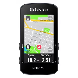 Bryton Bryton Rider 750 T Bike Computer with Speed Sensor/Candence Sensor/Heart Rate Monitor/Mount  2020 Zegarki GPS 13300803 - Liczniki rowerowe - miniaturka - grafika 1