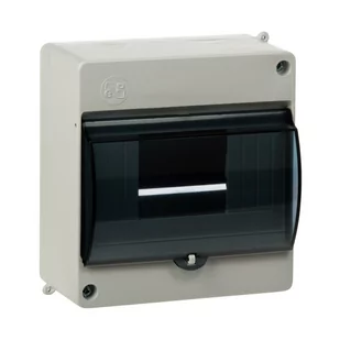 Elektro-Plast Obudowa natynkowa Elegant z szybą 6-modułowa IP30 - Rozdzielnie elektryczne - miniaturka - grafika 1