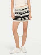 Spodnie sportowe damskie - ONLY Szorty materiałowe Merida 15344405 Czarny Regular Fit - miniaturka - grafika 1