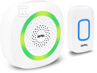 Dzwonki i gongi - Dzwonek bezprzewodowy bateryjny DANCE II BIAŁY TYP: ST-420W - miniaturka - grafika 1