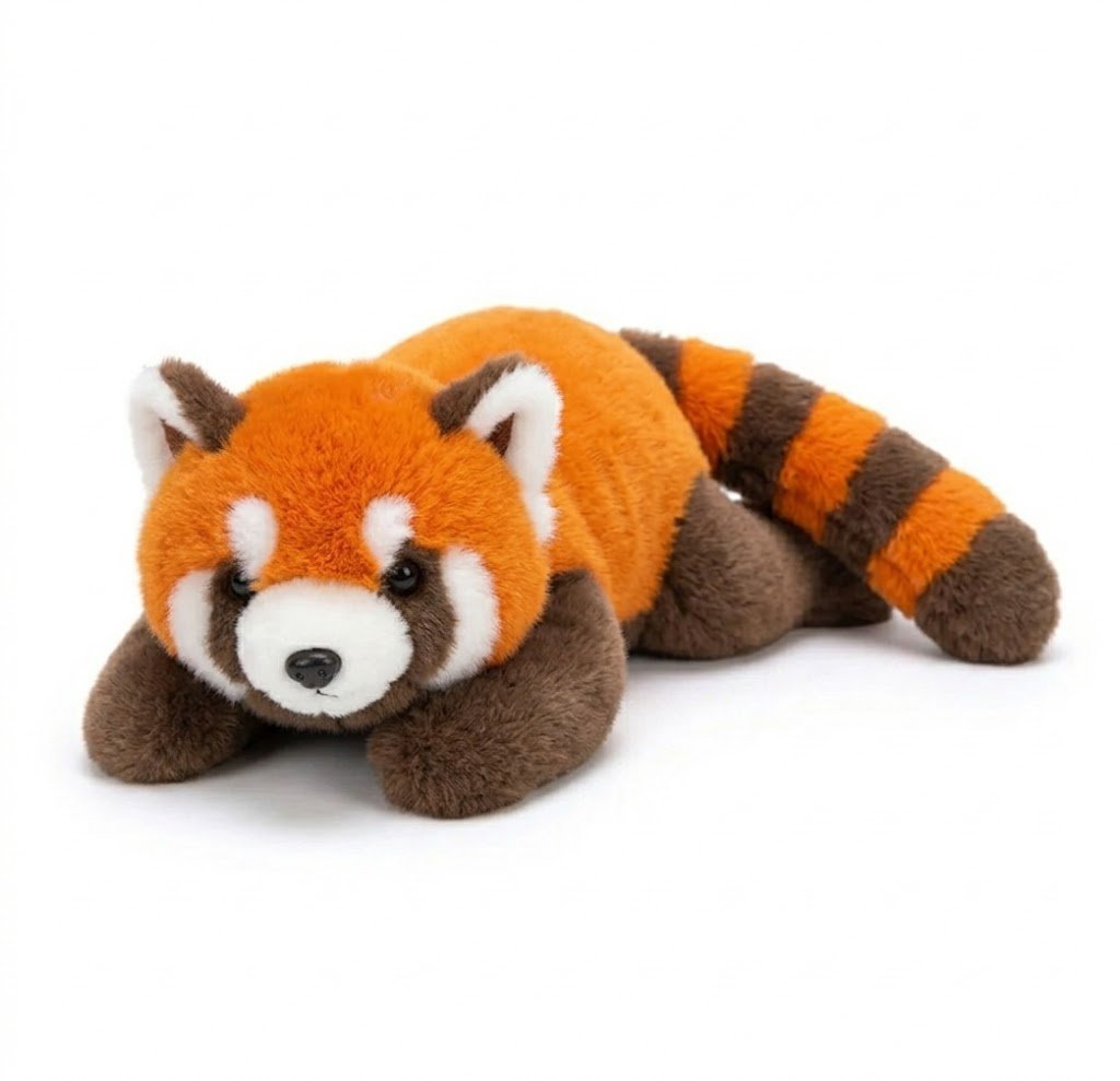 Maskotka Pluszowa Panda Ruda 45 cm – Miękkie Futro, Prezent dla Dziecka