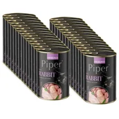 Mokra karma dla kotów - DOLINA NOTECI Piper dla kotów sterilizowanych z królikiem 24x400g - miniaturka - grafika 1