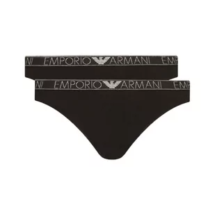 Emporio Armani Stringi 2-pack - Majtki damskie - miniaturka - grafika 1