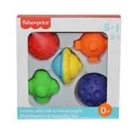 Zabawki sensoryczne - Fisher-Price Zestaw piłeczek sensorycznych 5w1 CFF0973 Epee - miniaturka - grafika 1