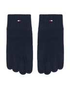 Rękawiczki - Tommy Hilfiger Rękawiczki Męskie Essentials AM0AM12845 Granatowy - miniaturka - grafika 1