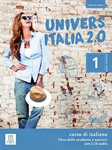 UniversItalia 2.0 - Einsprachige Ausgabe Band 1: corso di italiano / Kurs- und Arbeitsbuch mit zwei Audio-CDs - Pozostałe książki - miniaturka - grafika 1