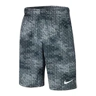 Spodenki damskie - Nike Dry Short Aop szorty dziecięce, uniseks czarny czarny/bia?y/bia?y M - miniaturka - grafika 1