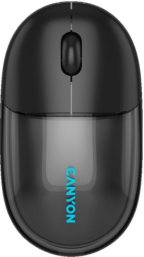 CANYON mouse OnClick 24 BT/ Wireless Transparent/Black