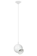 Lampy sufitowe - KingHome Lampa wisząca Ojo Loong - biała MD21270-1-150.WHITE - miniaturka - grafika 1