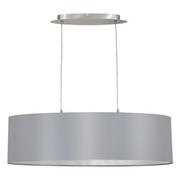 Lampy sufitowe - Eglo LAMPA wisząca MASERLO 31612 Abażurowa OPRAWA ZWIS nad stół do jadalni IP20 - miniaturka - grafika 1