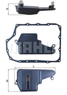 Układ napędowy - akcesoria - Filtr hydrauliczny, automatyczna skrzynia biegów Mahle HX 193D - miniaturka - grafika 1
