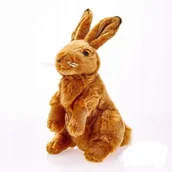 Maskotki i pluszaki - Beppe Maskotka Pluszowa Siedzący Brązowy Zając 25cm 13463 $ - miniaturka - grafika 1