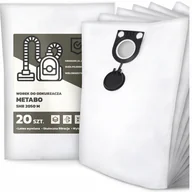 Worki do odkurzaczy - 20x Worek do Odkurzacza Metabo Shr 2050 M Syntetyczny Pojemny Mocny Duży G9 - miniaturka - grafika 1