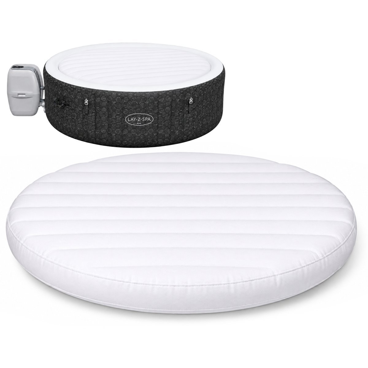 Bestway dmuchana mata termiczna pokrywa jacuzi lay-z-spa 60095