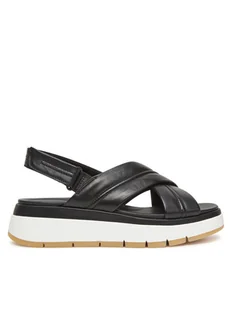 Clarks Sandały Tuscan Cross 26182233 Czarny - Sandały damskie - miniaturka - grafika 1