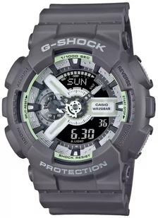 Zegarek Zegarek G-SHOCK GA-110HD-8AER G-SHOCK HIDDEN GLOW - Zegarki męskie - miniaturka - grafika 1
