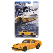 Samochody i pojazdy dla dzieci - Hot Wheels Silver Szybcy i Wściekli Datsun 240Z JBY41 HNR88 - miniaturka - grafika 1