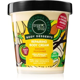 Organic Shop | Eurobio Lab OU, Leiva str.5, 12618 Krem do ciała bananowy MLECZNY SHAKE 450ml Organic Shop 000-6E66-10640 - Balsamy i kremy do ciała - miniaturka - grafika 1