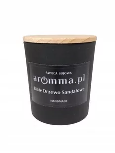 Świeca Sojowa 100% Białe Drzewo Sandałowe 180 Ml Z Wieczkiem - Aromma - Świece - miniaturka - grafika 1