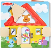 Przybory szkolne - Drewniany Domek z planszą aktywności  Blue’s Clues & You Melissa & Doug - miniaturka - grafika 1