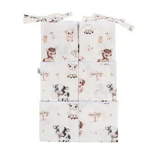 Organizer-przybornik na łóżeczko z kieszeniami Farma - Organizery na łóżeczko Organizer-przybornik na łóżeczko z kieszeniami Farma - Organizery na łóżeczko - miniaturka - grafika 1