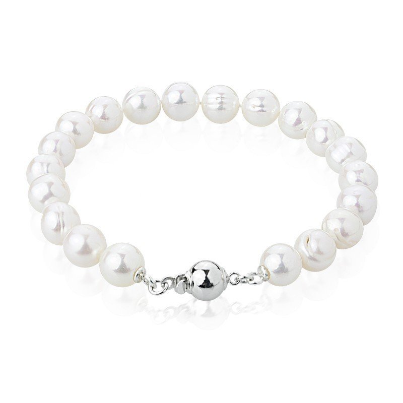 Apearl, Bransoletka z prawdziwych pereł, 7,5-8,5 mm