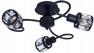 Lampa Wisząca Sufitowa Żyrandol Plafon Kryształki - Lampy sufitowe - miniaturka - grafika 1