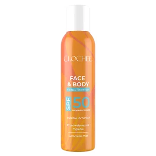 Clochee Face & Body, przeciwsłoneczna mgiełka ochronna do twarzy i ciała, SPF 50, 150 ml - Balsamy i kremy do opalania - miniaturka - grafika 1