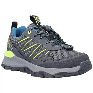 CMP Kids Atik Low WP Outdoor Shoes-3q67894, Walking Shoe Unisex-Dzieci i Chłopcy, Graffite Limegreen, 34 EU - Buty dla chłopców - miniaturka - grafika 1